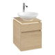 V&B Waschtischunterschrank Legato 45x55x50cm, WT m, m LED, Nord Oa-3
