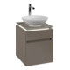 V&B Waschtischunterschrank Legato 45x55x50cm, WT m, m LED, Truffle Gr-1