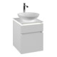 V&B Waschtischunterschrank Legato 45x55x50cm, WT m, m LED, wh. ma-3