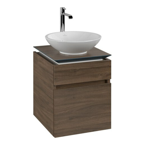 V&B Waschtischunterschrank Legato 45x55x50cm, WT mittig, Arizona Oak
