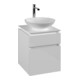 V&B Waschtischunterschrank Legato 45x55x50cm, WT mittig, Glossy White-3