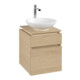 V&B Waschtischunterschrank Legato 45x55x50cm, WT mittig, Nordic Oak-1