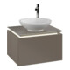 V&B Waschtischunterschrank Legato 60x38x50cm, WT m, m LED, Truffle Gr-1
