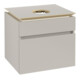 V&B Waschtischunterschrank Legato 60x55x50cm, Waschtisch mittig, Soft Grey-3