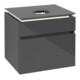 V&B Waschtischunterschrank Legato 60x55x50cm, WT m, m LED, glo Gr-1