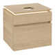V&B Waschtischunterschrank Legato 60x55x50cm, WT m, m LED, Nord Oa-3