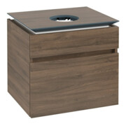V&B Waschtischunterschrank Legato 60x55x50cm, WT mittig, Arizona Oak