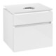 V&B Waschtischunterschrank Legato 60x55x50cm, WT mittig, Glossy White-3