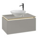 V&B Waschtischunterschrank Legato 80x38x50cm, WT m, m LED-Beleucht., so Gr-3