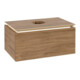 V&B Waschtischunterschrank Legato 80x38x50cm, WT m, m LED, Kan Oa-3