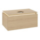 V&B Waschtischunterschrank Legato 80x38x50cm, WT m, m LED, Nord Oa-3