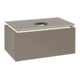 V&B Waschtischunterschrank Legato 80x38x50cm, WT m, m LED, Truffle Gr-1