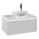 V&B Waschtischunterschrank Legato 80x38x50cm, WT m, m LED, wh. ma-3