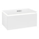 V&B Waschtischunterschrank Legato 80x38x50cm, WT m, m LED, wh. ma-3