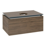 V&B Waschtischunterschrank Legato 80x38x50cm, WT mittig, Arizona Oak