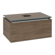 V&B Waschtischunterschrank Legato 80x38x50cm, WT mittig, Arizona Oak