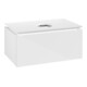 V&B Waschtischunterschrank Legato 80x38x50cm, WT mittig, Glossy White-3