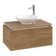 V&B Waschtischunterschrank Legato 80x38x50cm, WT mittig, Kansas Oak-1