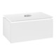 V&B Waschtischunterschrank Legato 80x38x50cm, WT mittig, White Matt-1