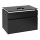 V&B Waschtischunterschrank Legato 80x55x50cm, WT m, m LED, bl ma Lac-1