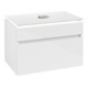 V&B Waschtischunterschrank Legato 80x55x50cm, WT m, m LED, glo wh.-1