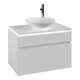 V&B Waschtischunterschrank Legato 80x55x50cm, WT m, m LED, wh. ma-1