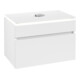 V&B Waschtischunterschrank Legato 80x55x50cm, WT m, m LED, wh. ma-3