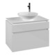 V&B Waschtischunterschrank Legato 80x55x50cm, WT mittig, Glossy White-1