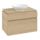 V&B Waschtischunterschrank Legato 80x55x50cm, WT mittig, Nordic Oak-1