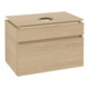 V&B Waschtischunterschrank Legato 80x55x50cm, WT mittig, Nordic Oak-3