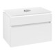 V&B Waschtischunterschrank Legato 80x55x50cm, WT mittig, White Matt-1