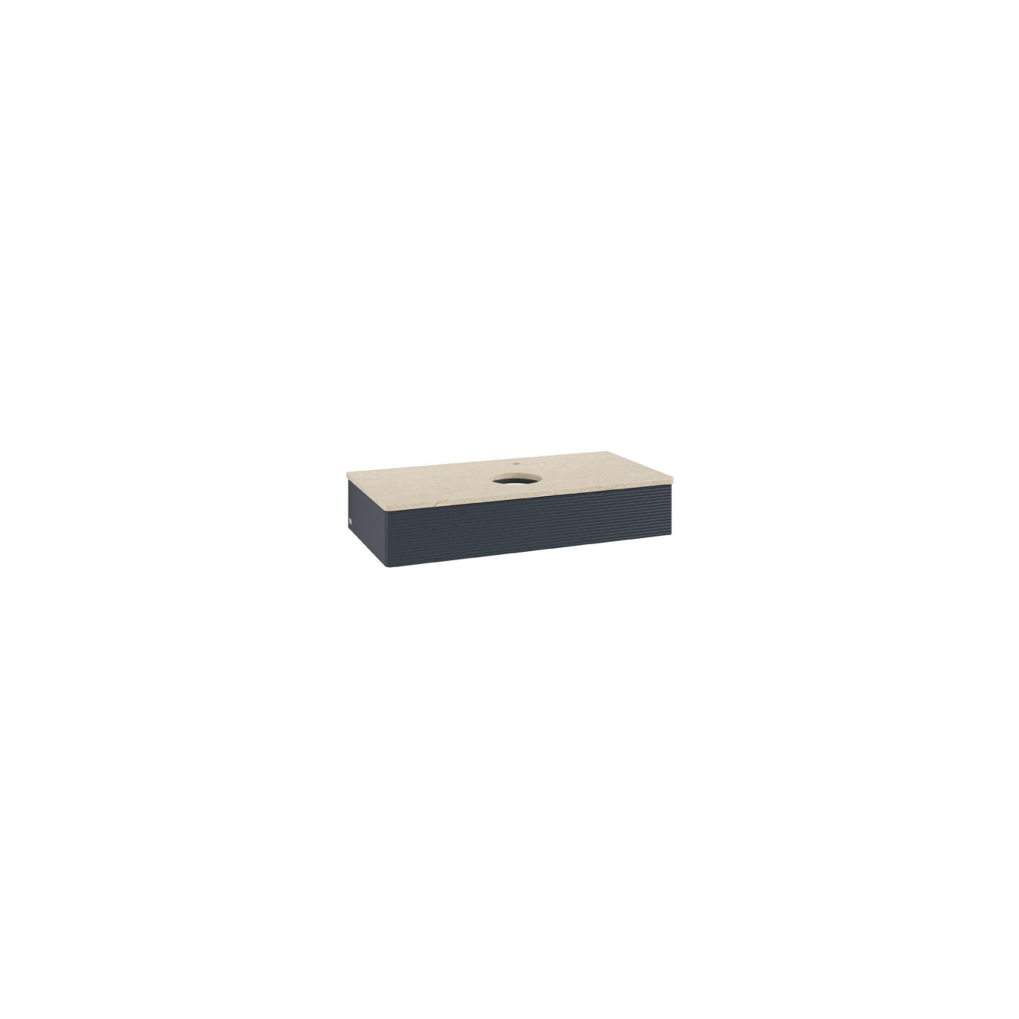 V&B Waschtischunterschrank mit Frontstruktur Antao 100x19x50cm, HL, WBP botti., md b m Lac ; Villeroy & Boch