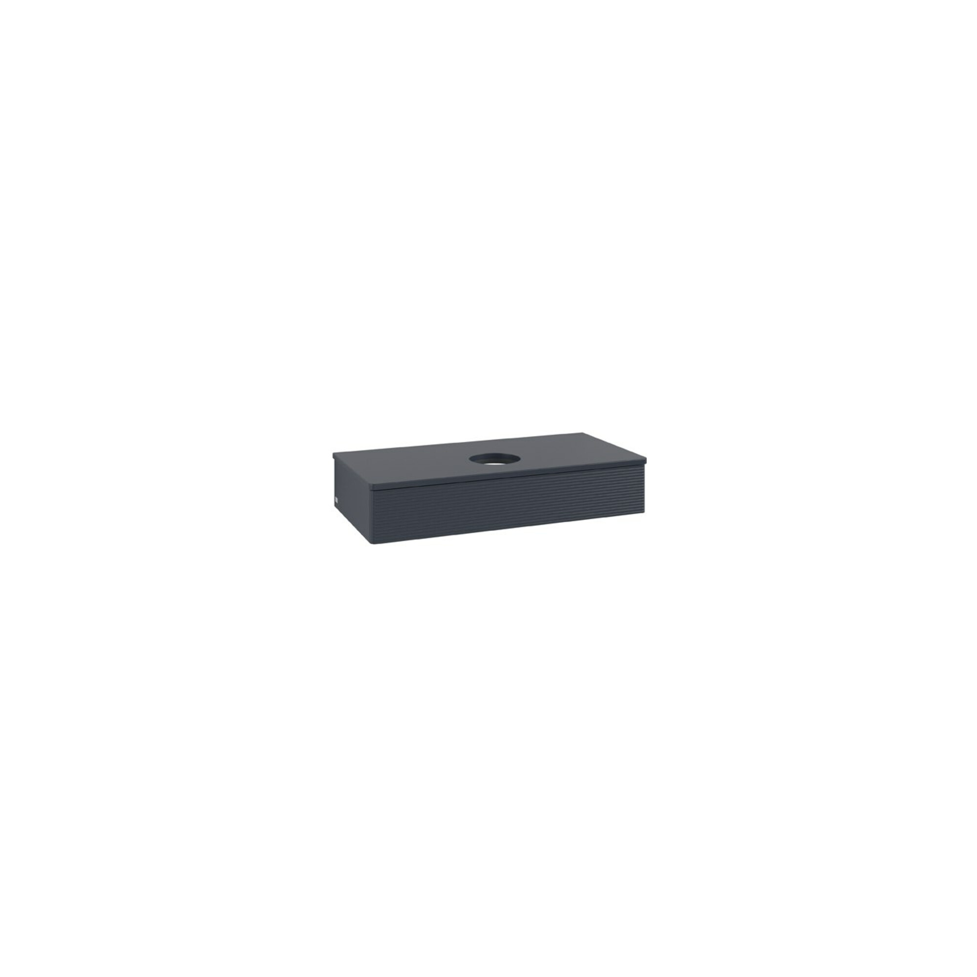 V&B Waschtischunterschrank mit Frontstruktur Antao 100x19x50cm, WBP-farbe Lac, md bl. m Lac ; Villeroy & Boch