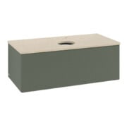 V&B Waschtischunterschrank mit Frontstruktur Antao 100x36x50cm, HL, WBP botti., le g. m Lac-3