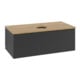V&B Waschtischunterschrank mit Frontstruktur Antao 100x36x50cm, HL, WBP hon. Oa, bla m Lac-1