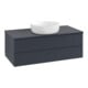 V&B Waschtischunterschrank mit Frontstruktur Antao 100x36x50cm, WBP-farbe Lac, md bl. m Lac-3