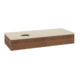 V&B Waschtischunterschrank mit Frontstruktur Antao 120x19x50cm, HL, WBP botti., w. wal-3