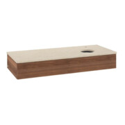 V&B Waschtischunterschrank mit Frontstruktur Antao 120x19x50cm, HL, WBP botti., w. wal-4