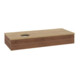 V&B Waschtischunterschrank mit Frontstruktur Antao 120x19x50cm, HL, WBP hon. Oa, w. wal-4
