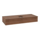 V&B Waschtischunterschrank mit Frontstruktur Antao 120x19x50cm, HL, WBP w. wal, w. wal-1