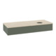 V&B Waschtischunterschrank mit Frontstruktur Antao 120x19x50cm, WBP botti., lea gre. m Lac-3