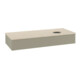 V&B Waschtischunterschrank mit Frontstruktur Antao 120x19x50cm, WBP botti., st. Gr m Lac-3