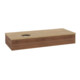 V&B Waschtischunterschrank mit Frontstruktur Antao 120x19x50cm, WBP-farbe hon. Oa, w. wal-4