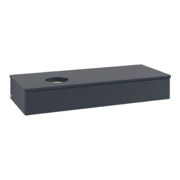 V&B Waschtischunterschrank mit Frontstruktur Antao 120x19x50cm, WBP-farbe Lac, md bl. m Lac-3