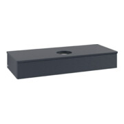V&B Waschtischunterschrank mit Frontstruktur Antao 120x19x50cm, WBP-farbe Lac, md bl. m Lac-3