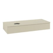 V&B Waschtischunterschrank mit Frontstruktur Antao 120x19x50cm, WBP-farbe Lac, si Gr m Lac-3