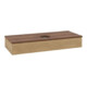 V&B Waschtischunterschrank mit Frontstruktur Antao 120x19x50cm, WBP-farbe w. wal, honey oak-3