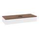 V&B Waschtischunterschrank mit Frontstruktur Antao 120x19x50cm, WBP-farbe w. wal, wh. m Lac-3