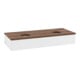 V&B Waschtischunterschrank mit Frontstruktur Antao 120x19x50cm, WBP-farbe w. wal, wh. m Lac-4