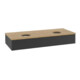 V&B Waschtischunterschrank mit Frontstruktur Antao 120x19x50cm, WBP hon. Oa, bla m Lac-1